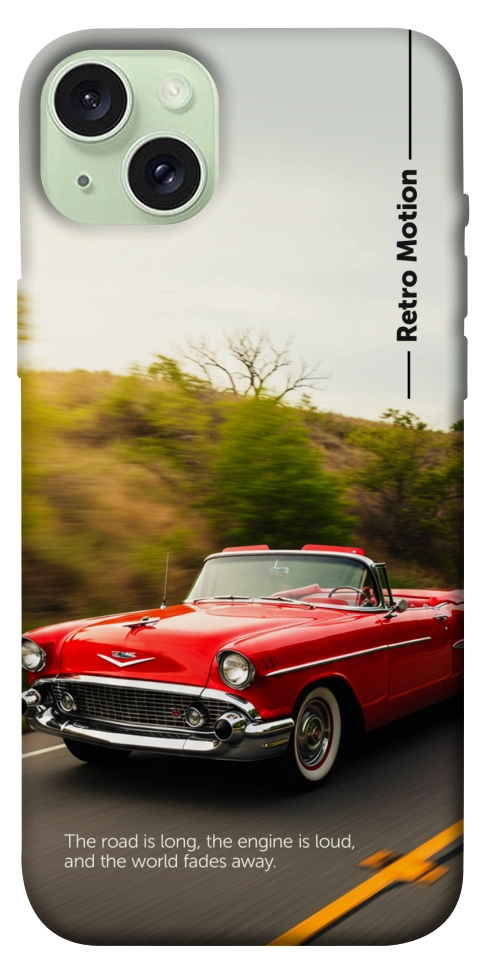 Чехол Retro auto для iPhone 15 Plus