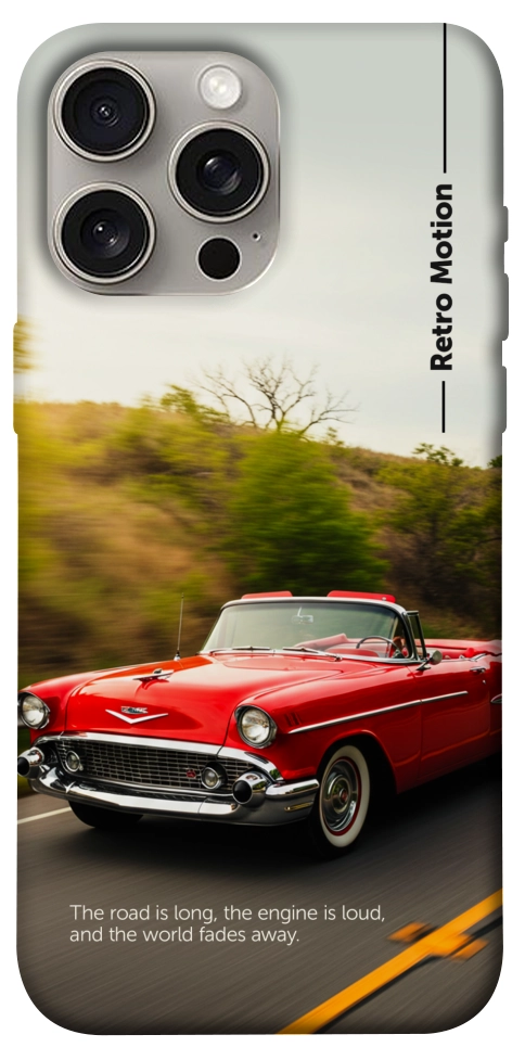 Чохол Retro auto для iPhone 15 Pro Max