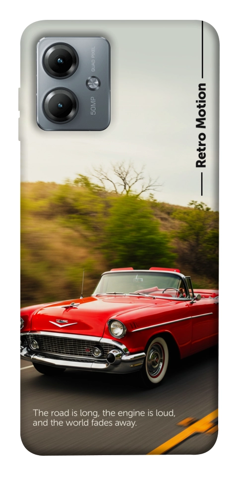 Чохол Retro auto для Motorola Moto G14