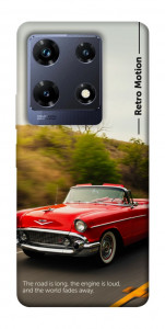 Чехол Retro auto для Infinix Note 30 Pro NFC