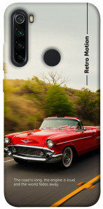 Чехол Retro auto для Xiaomi Redmi Note 8 2021