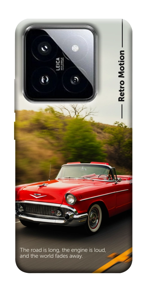 Чехол Retro auto для Xiaomi 14 Pro
