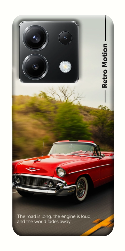 Чохол Retro auto для Xiaomi Poco X6