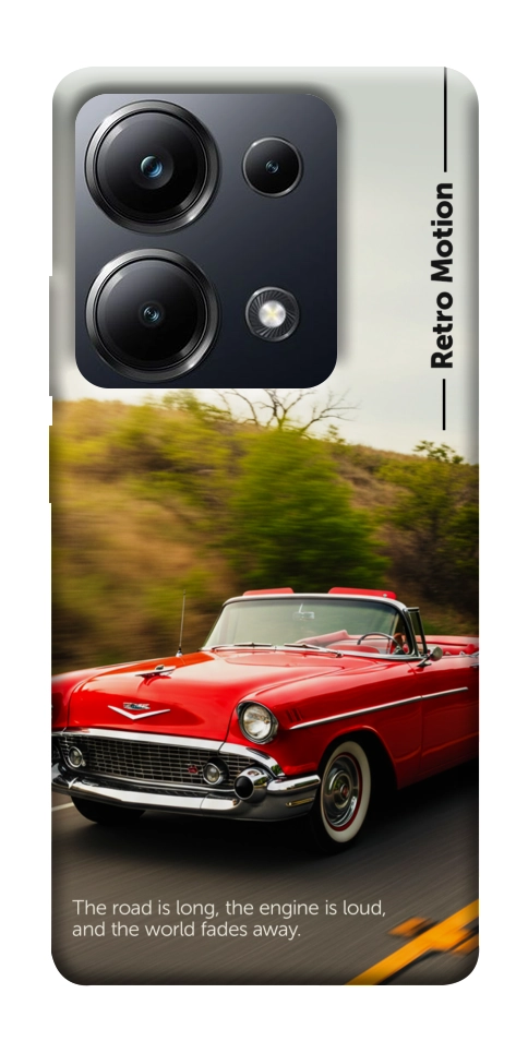 Чехол Retro auto для Xiaomi Poco M6