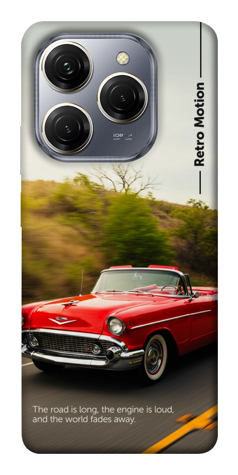 Чехол Retro auto для TECNO Spark 20 Pro