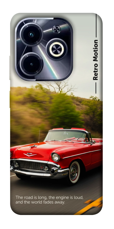 Чехол Retro auto для Infinix Hot 40i