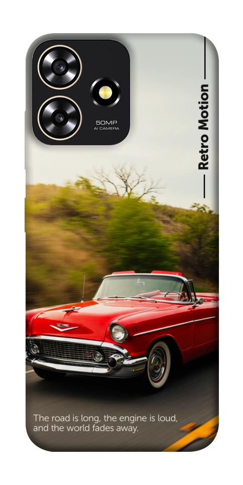 Чохол Retro auto для ZTE Blade A73 4G