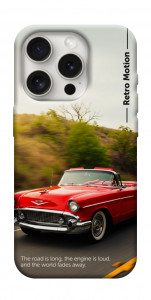 Чехол Retro auto для iPhone 16 Pro