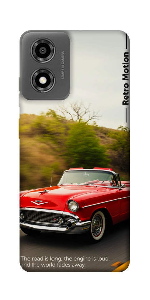 Чехол Retro auto для Motorola Moto E14