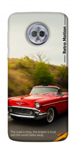 Чохол Retro auto для Motorola Moto G6 Plus