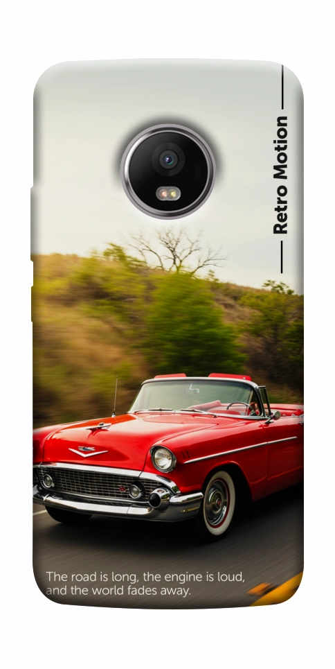 Чехол Retro auto для Motorola Moto G5S