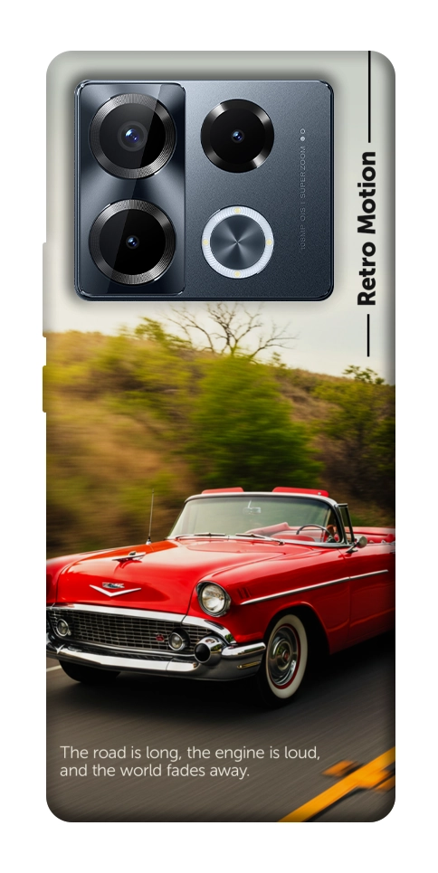 Чохол Retro auto для Infinix Note 40 Pro 4G