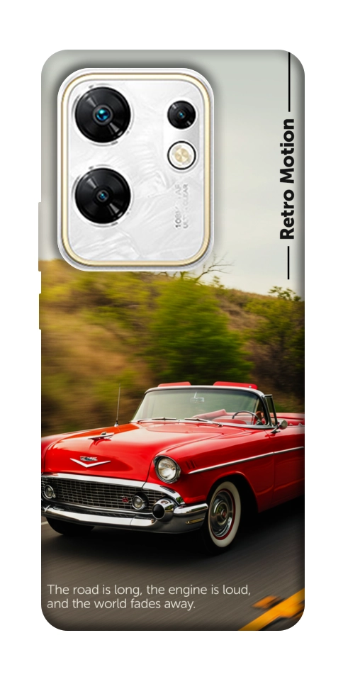 Чехол Retro auto для Infinix Zero 30 4G