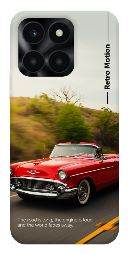 Чехол Retro auto для Huawei Honor X6a