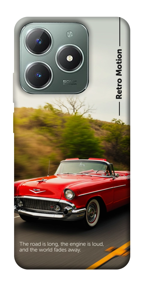 Чехол Retro auto для Realme C61