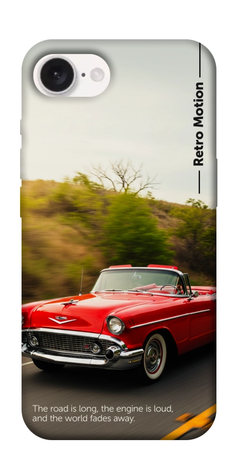 Чохол Retro auto для iPhone 16e