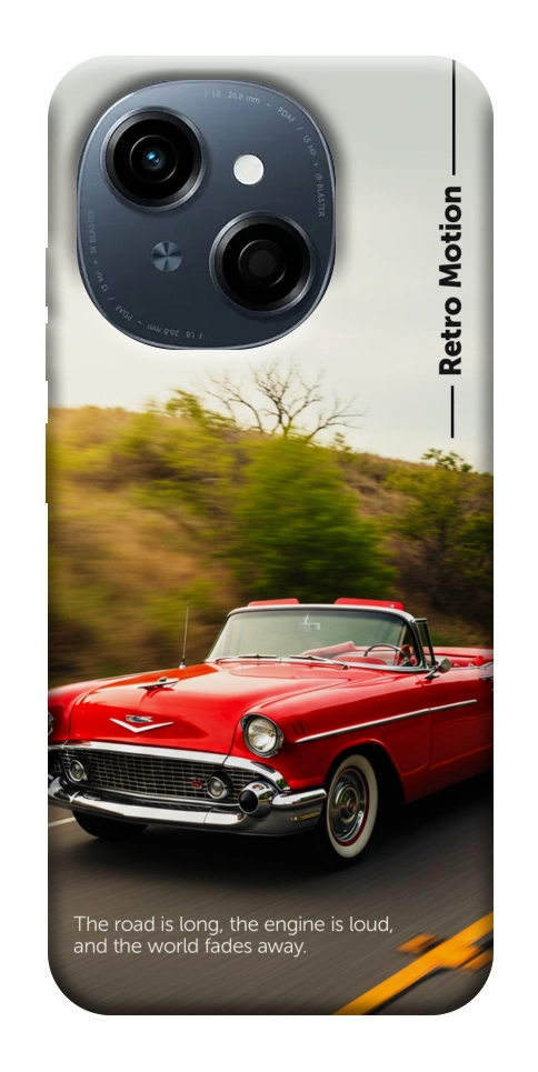 Чехол Retro auto для TECNO Spark Go 1 (KL4)