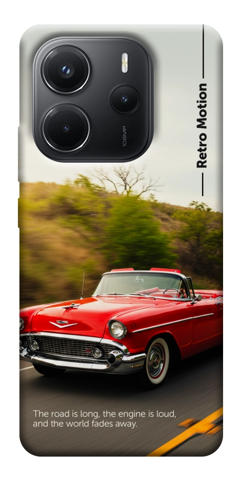 Чехол Retro auto для Xiaomi Redmi Note 14 4G (Europe version)