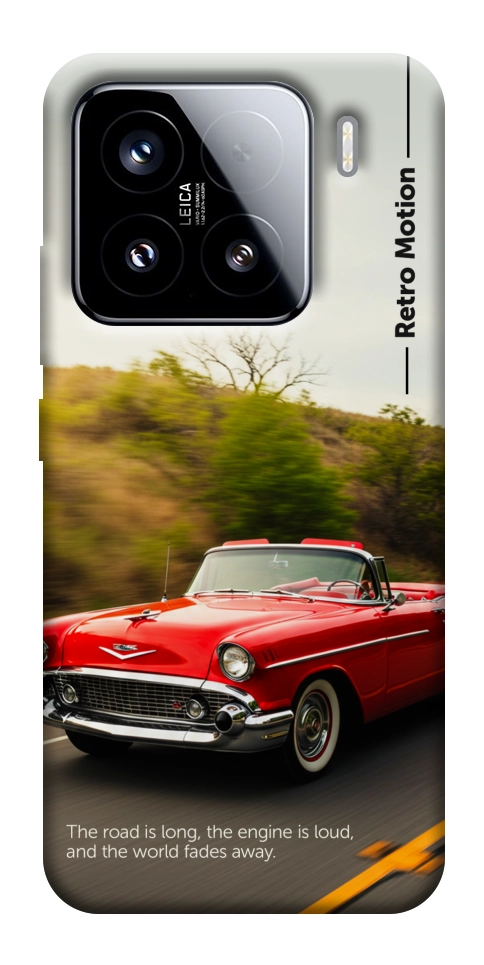 Чехол Retro auto для Xiaomi 15