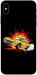 Чохол Retro comics car black для iPhone XS Max