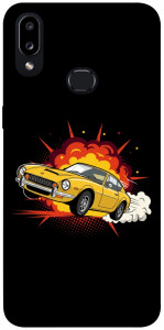 Чохол Retro comics car black для Galaxy A10s (2019)