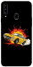Чохол Retro comics car black для Galaxy A20s (2019)
