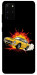 Чехол Retro comics car black для Galaxy S20 Plus (2020)