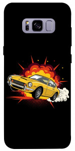 Чехол Retro comics car black для Galaxy S8+
