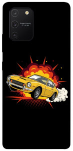Чехол Retro comics car black для Galaxy S10 Lite (2020)