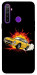 Чохол Retro comics car black для Realme 5