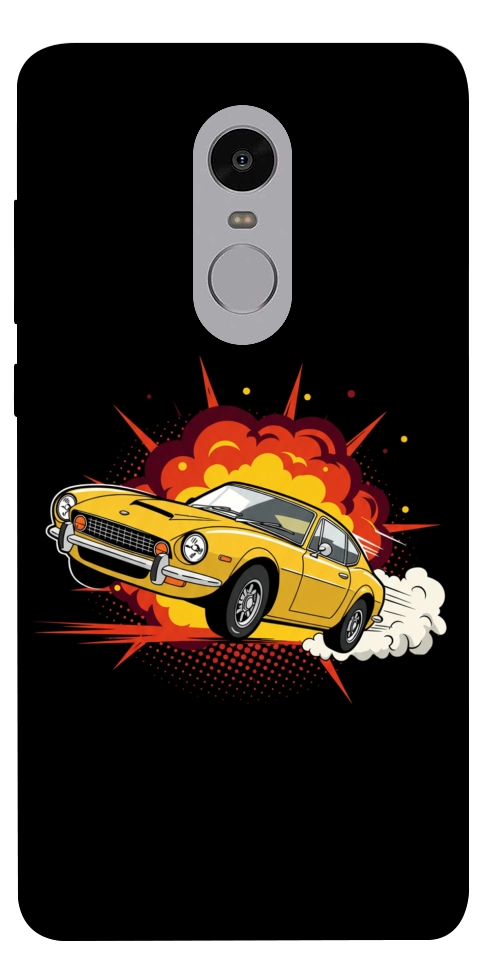 Чохол Retro comics car black для Xiaomi Redmi Note 4X