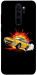 Чехол Retro comics car black для Xiaomi Redmi Note 8 Pro