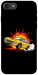 Чехол Retro comics car black для iPhone 8