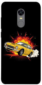 Чохол Retro comics car black для Xiaomi Redmi 5 Plus