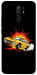 Чохол Retro comics car black для Xiaomi Redmi 9