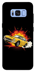 Чехол Retro comics car black для Galaxy S8 (G950)