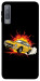 Чохол Retro comics car black для Galaxy A7 (2018)