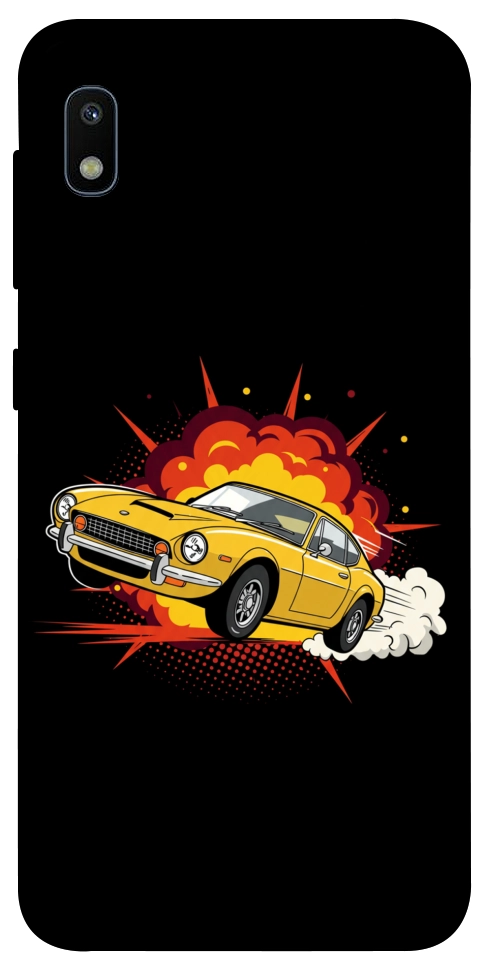 Чохол Retro comics car black для Galaxy A10 (A105F)
