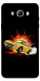 Чехол Retro comics car black для Galaxy J5 (2016)