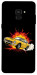 Чохол Retro comics car black для Galaxy A8 (2018)