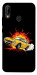 Чехол Retro comics car black для Huawei P20 Lite