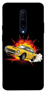 Чохол Retro comics car black для OnePlus 7 Pro