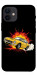 Чехол Retro comics car black для iPhone 12 mini
