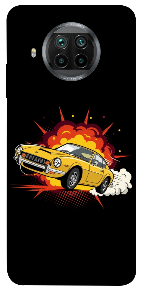 Чохол Retro comics car black для Xiaomi Mi 10T Lite