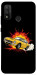 Чохол Retro comics car black для Huawei P Smart (2020)
