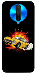 Чохол Retro comics car black для Xiaomi Poco X2