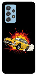 Чохол Retro comics car black для Samsung Galaxy A52 4G