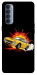 Чехол Retro comics car black для Oppo Reno 4 Pro