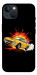 Чехол Retro comics car black для iPhone 13