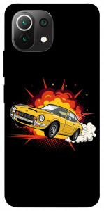 Чохол Retro comics car black для Xiaomi Mi 11 Lite